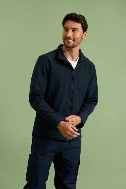 Uneek Men's Eco Full Zip Softshell Jacket (GR65)