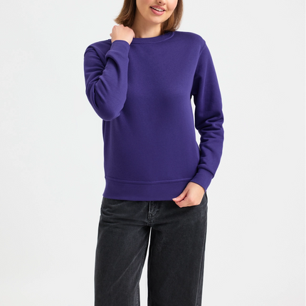 Uneek Women's Deluxe Crew Neck Sweatshirt (UC211)