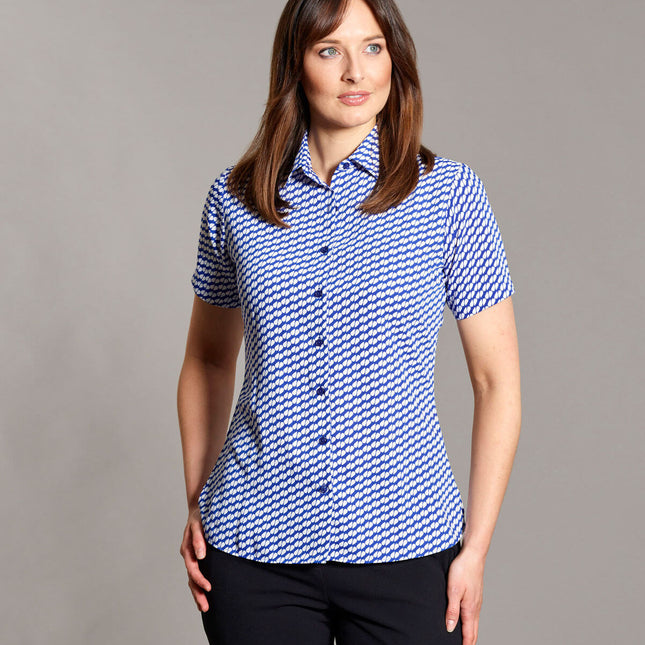 Ladies Short Sleeve Blouse Ava (AVASS)