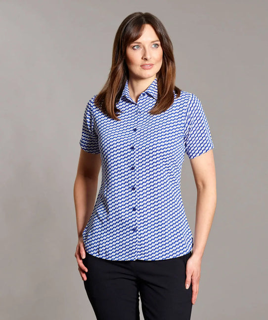 Ladies Short Sleeve Blouse Ava (AVASS) My Store