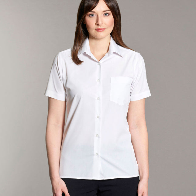 Ladies Short Sleeve Blouse Classic (BH901)