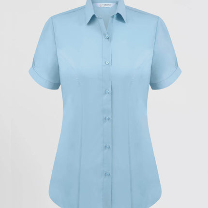 Ladies Short Sleeve Blouse Enya (BH905)