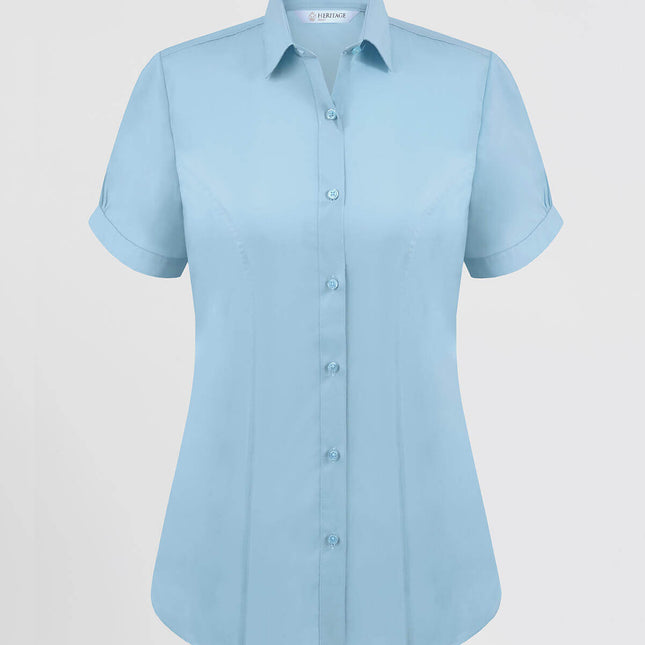 Ladies Short Sleeve Blouse Enya (BH905)
