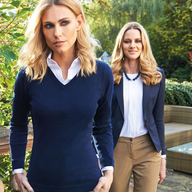 Ladies Atlanta V-neck Jumper (BT2307)
