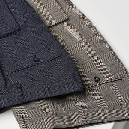 Men's Trouser Fabian Slim fit Check (BT8934)