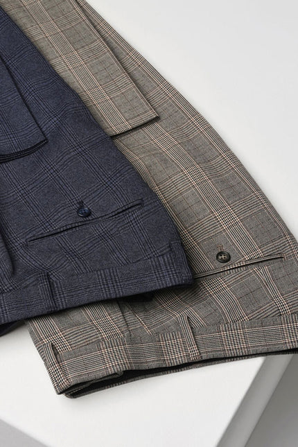 Men's Trouser Fabian Slim fit Check (BT8934)