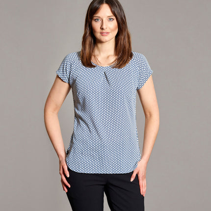 Ladies Short Sleeve Blouse Catriona (CATRS)