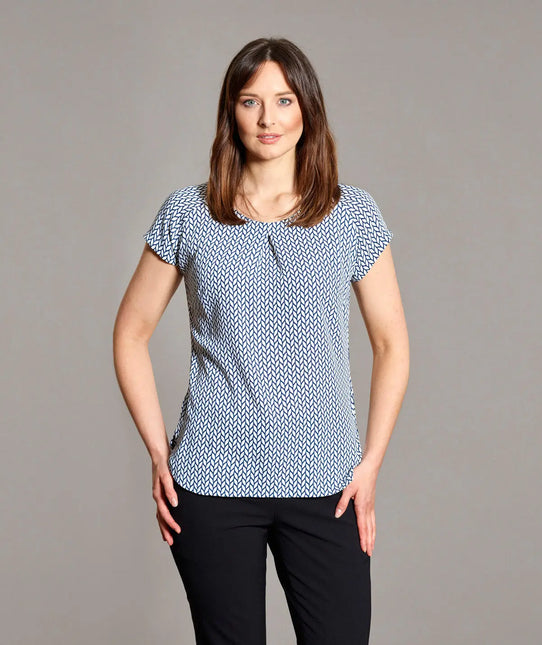 Ladies Short Sleeve Blouse Catriona (CATRS) My Store