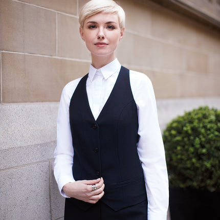 Ladies Waistcoat Wimbledon (CC-V5008B)