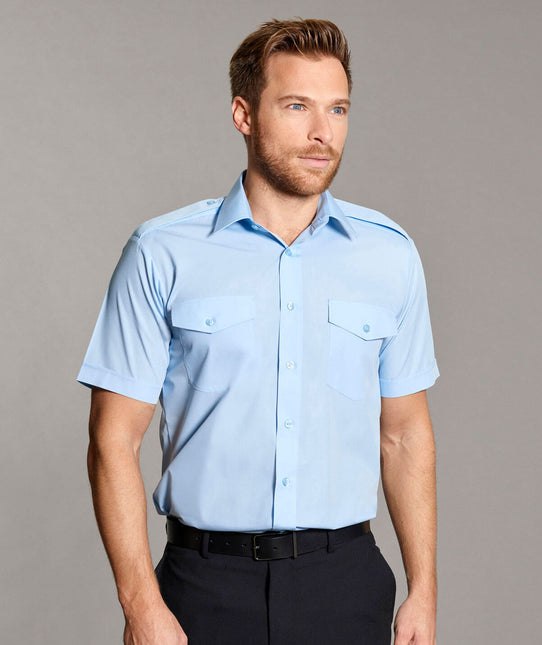 Men's Short Sleeve Shirt Pilot (HP139)