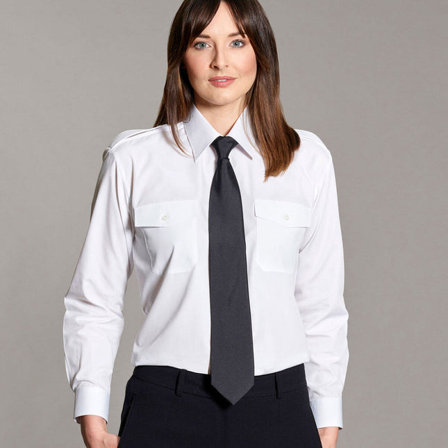 Ladies Long Sleeve Blouse Pilot (LP136)