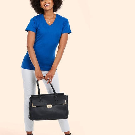 Ladies Classic V-Neck T-Shirt (UC319)