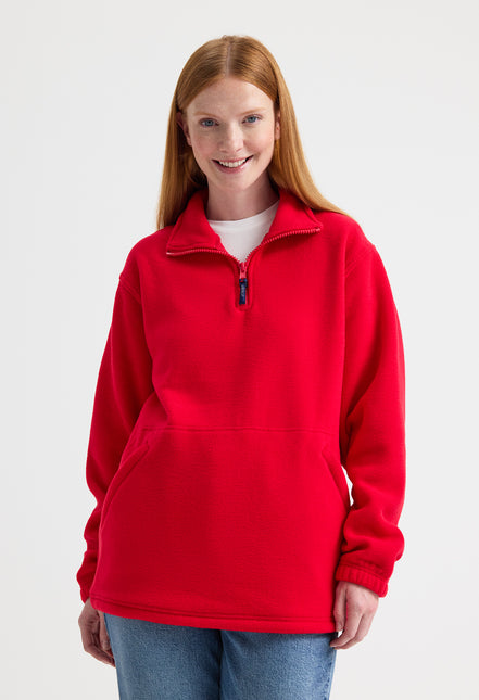 Premium 1/4th Zip Fleece Jacket (UC602)