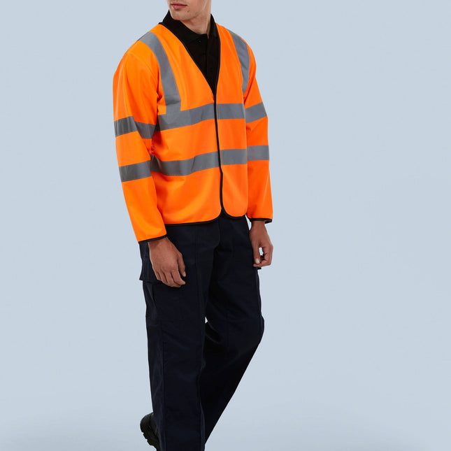 Long Sleeve Safety Waist Coat (UC802)