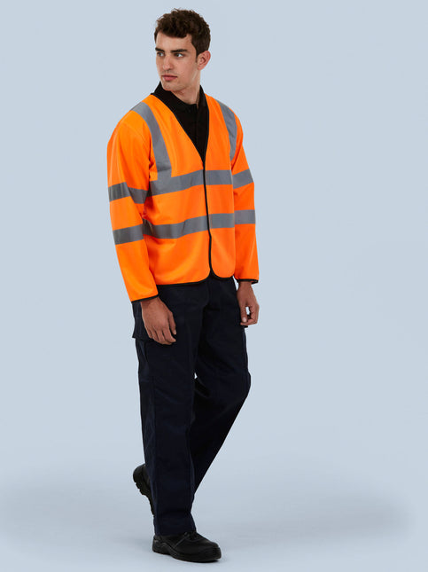 Long Sleeve Safety Waist Coat (UC802)
