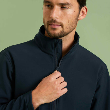 Uneek Men's Eco Full Zip Softshell Jacket (GR65)