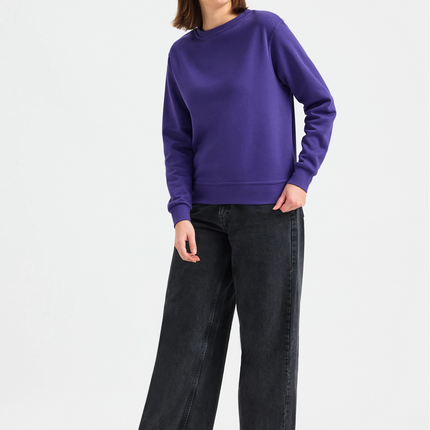 Uneek Women's Deluxe Crew Neck Sweatshirt (UC211)