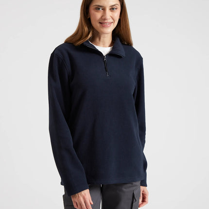 Uneek Women's Lightweight Quarter Zip Microfleece Jacket (UC610)