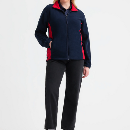 Uneek Women's Two Tone Full Zip Fleece Jacket (UC617)