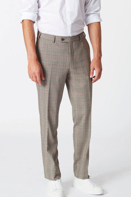 Men's Trouser Fabian Slim fit Check (BT8934)
