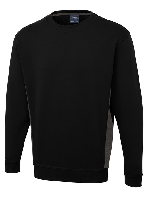 Two Tone Crew Neck Sweatshirt (UC217)
