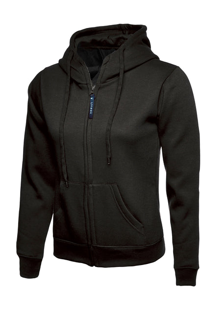 Ladies Classic Full Zip Hooded Sweatshirt (UC505)