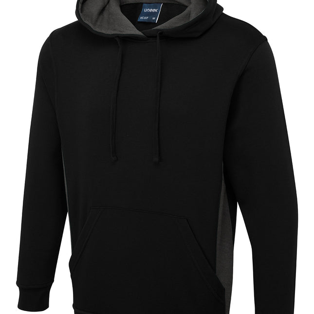 Two Tone Hooded Sweatshirt (UC517)