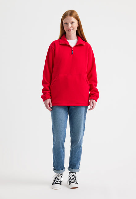 Premium 1/4th Zip Fleece Jacket (UC602)