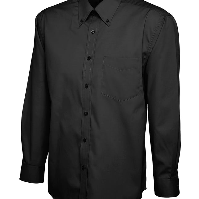 Men's Pinpoint Oxford Long Sleeve Shirt (UC701)