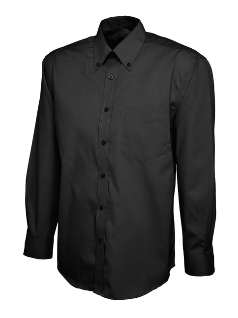 Men's Pinpoint Oxford Long Sleeve Shirt (UC701)