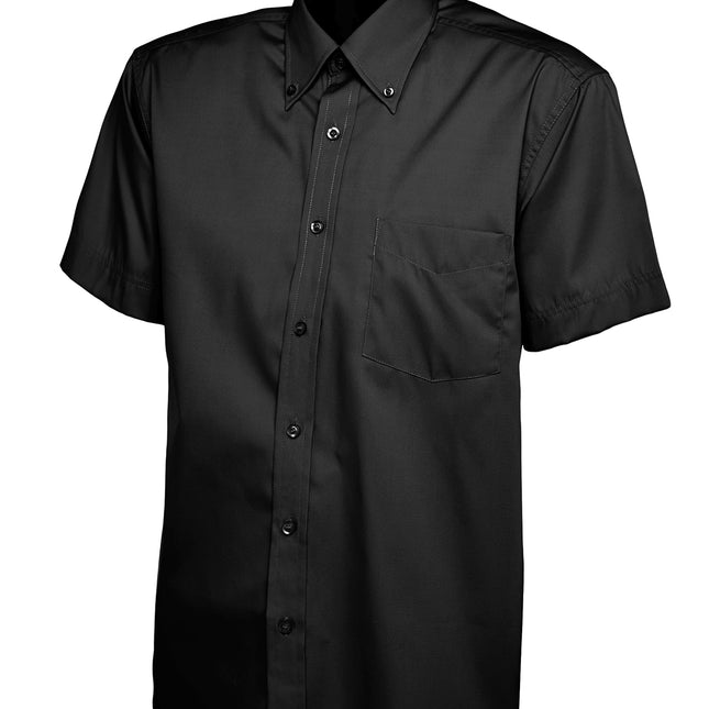 Men's Pinpoint Oxford Short Sleeve Shirt (UC702)