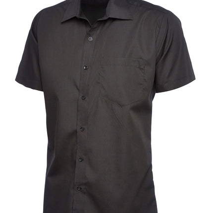 Men's Poplin Short Sleeve Shirt (UC710)