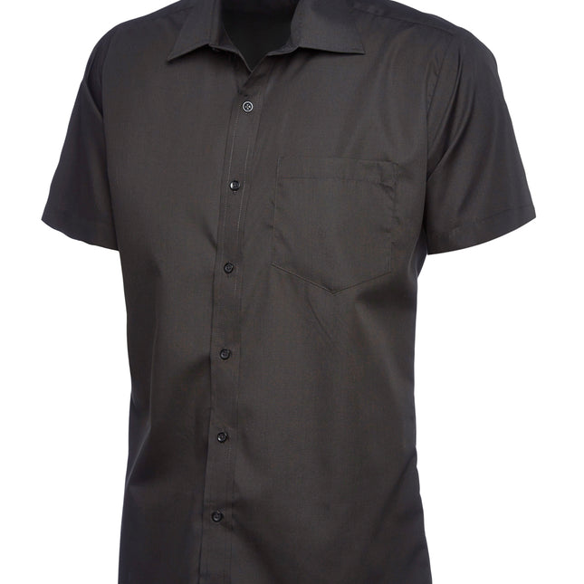 Men's Poplin Short Sleeve Shirt (UC710)