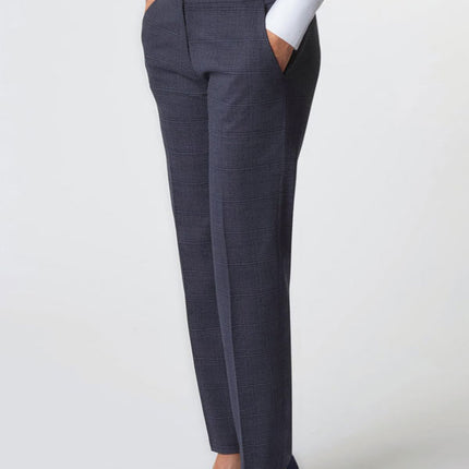 Ladies Trouser Stella Slim fit Check (BT2364) Sizes 18-26