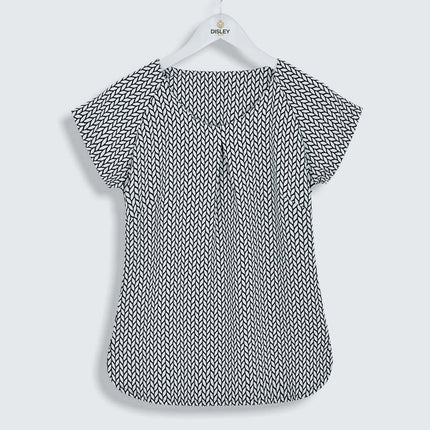 Ladies Short Sleeve Blouse Catriona (CATRS)