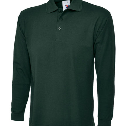 Long Sleeve Pique Polo Shirt (UC113)