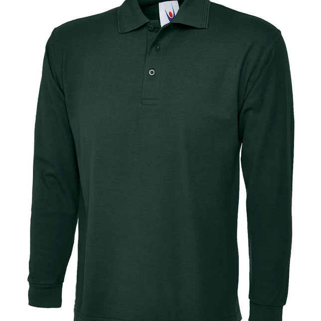 Long Sleeve Pique Polo Shirt (UC113)