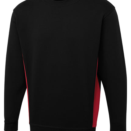 Two Tone Crew Neck Sweatshirt (UC217)