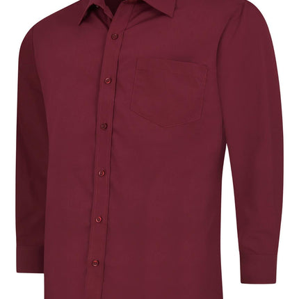 Men's Poplin Long Sleeve Shirt (UC709)
