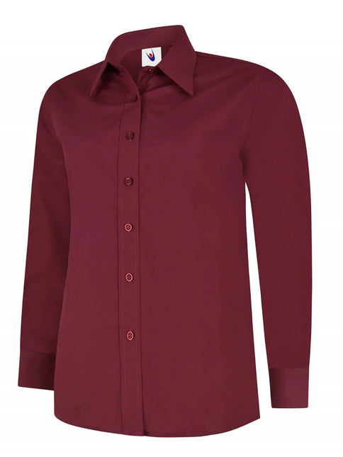 Ladies Poplin Full Sleeve Shirt (UC711) My Store