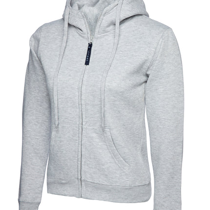 Ladies Classic Full Zip Hooded Sweatshirt (UC505)