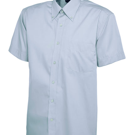 Men's Pinpoint Oxford Short Sleeve Shirt (UC702)