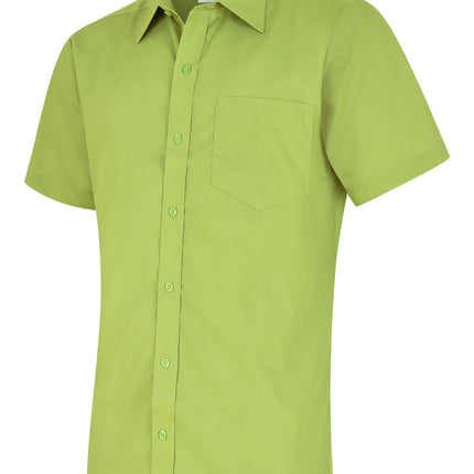 Men's Poplin Short Sleeve Shirt (UC710)