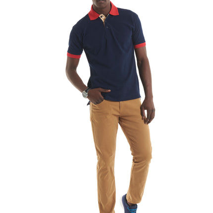 Unisex Contrast Pique Polo Shirt (UC107)