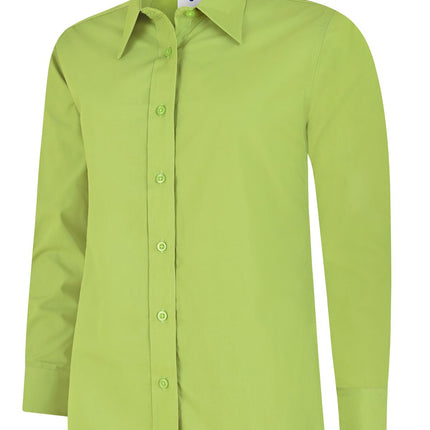 Ladies Poplin Full Sleeve Shirt (UC711)