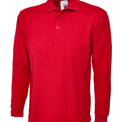 Long Sleeve Pique Polo Shirt (UC113)