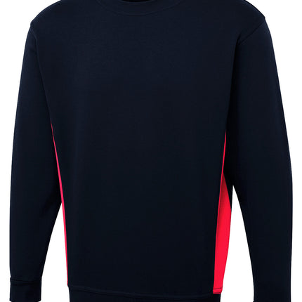 Two Tone Crew Neck Sweatshirt (UC217)