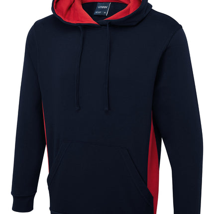 Two Tone Hooded Sweatshirt (UC517)