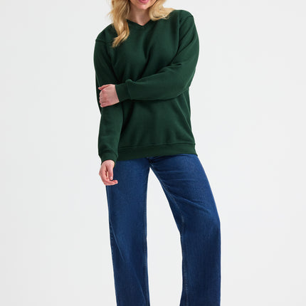 Premium V-Neck Sweatshirt (UC204)
