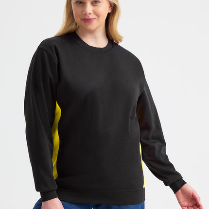 Two Tone Crew Neck Sweatshirt (UC217)